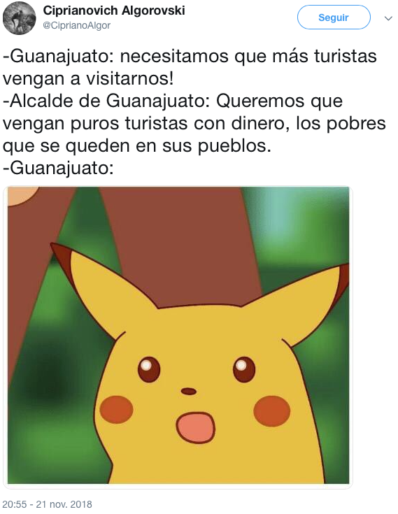 Memes para no pagarle cover al alcalde de Guanajuato