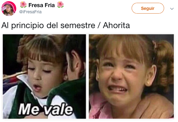 Memes para salvar el semestre o morir en el intento