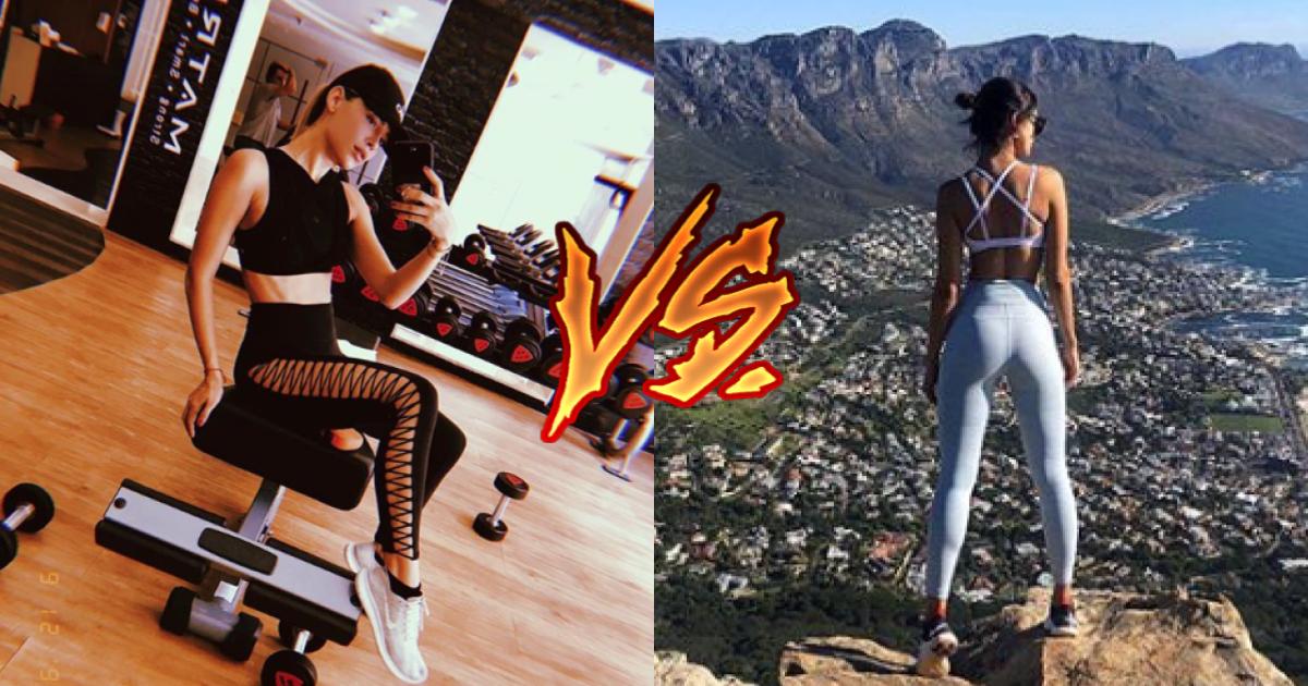 Hija Luis Miguel y Eiza González: a guerra de los leggings