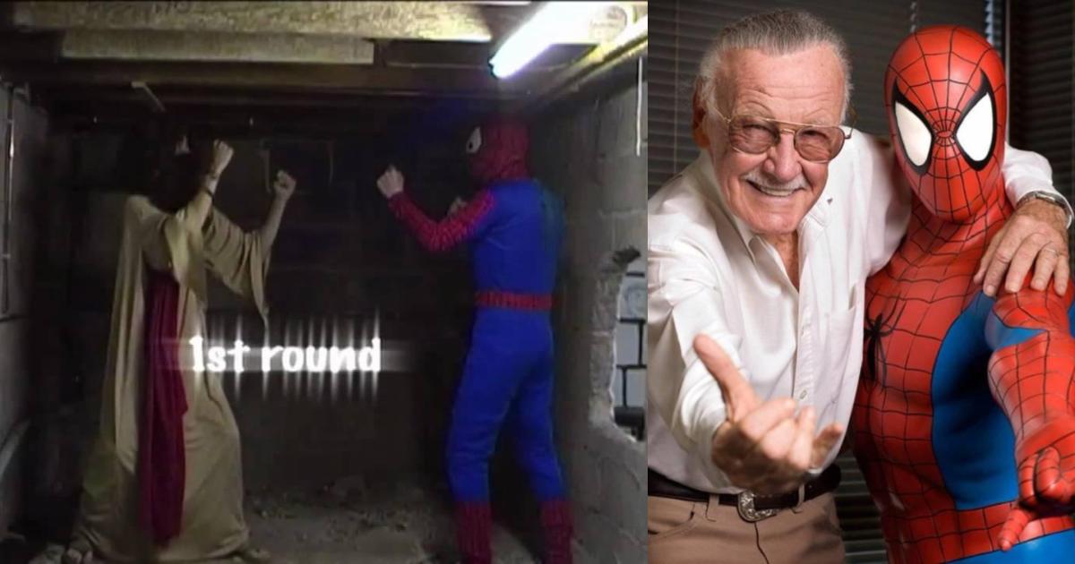 Spider-Man y Jesucristo pelean por el alma de Stan Lee