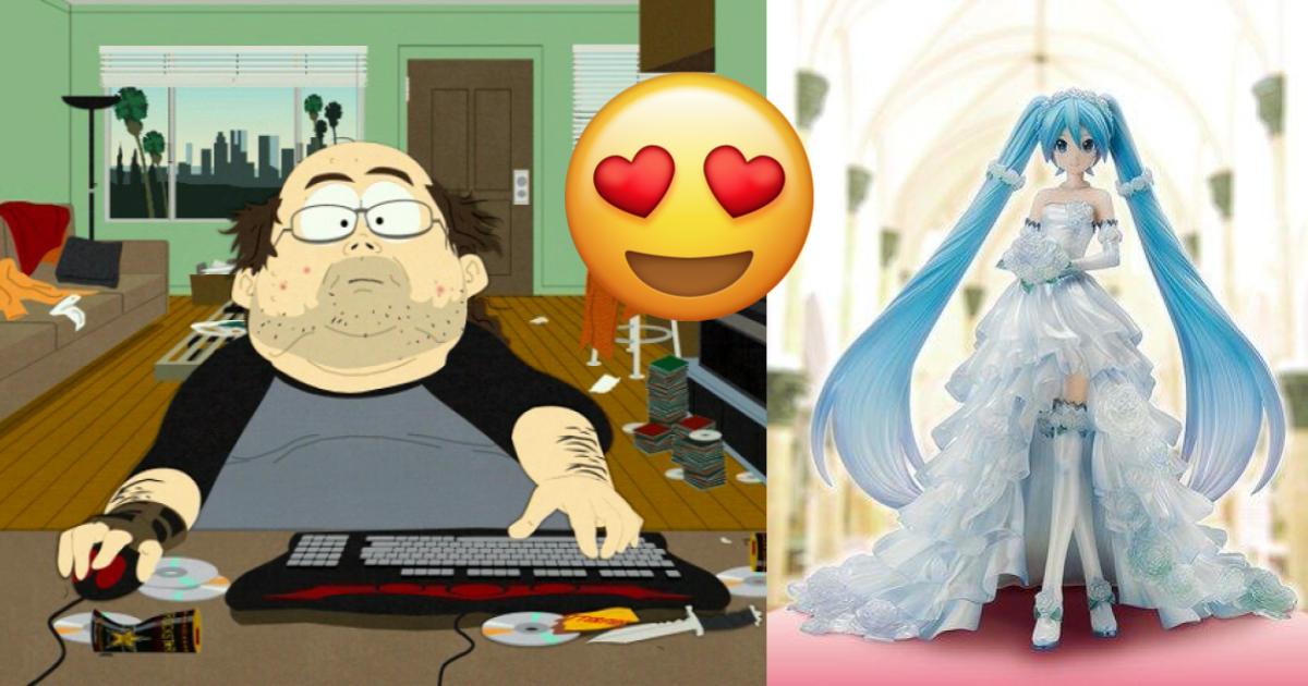 Este otaku se casÃ³ con un holograma de 16 aÃ±os