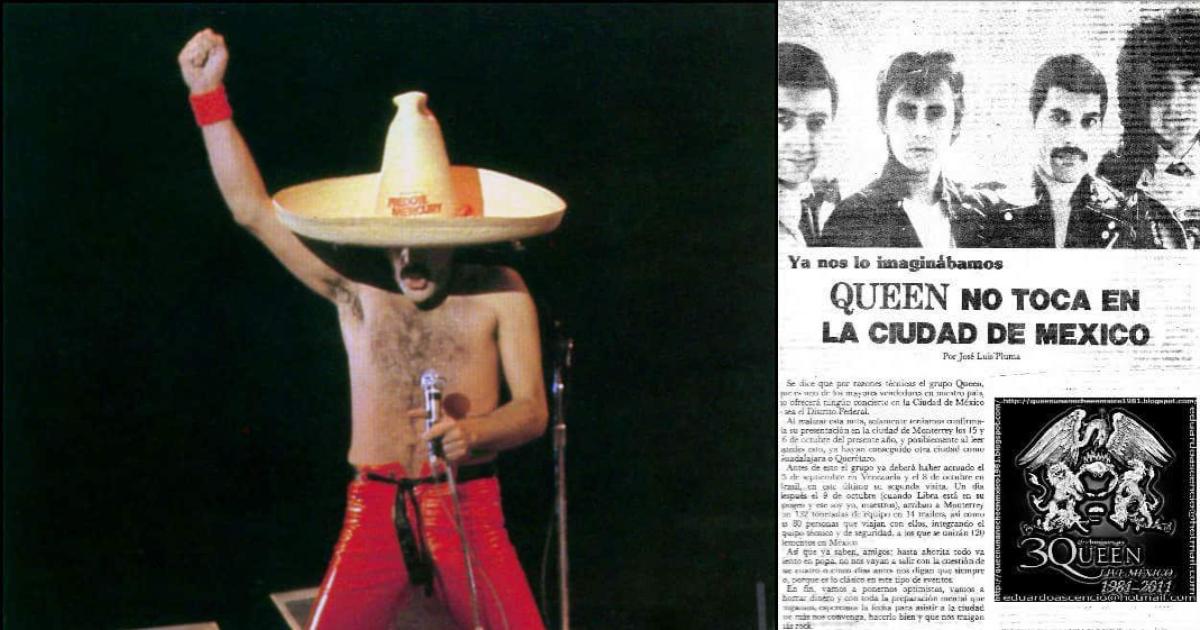 El día que México abucheó a Queen y decidieron no regresar