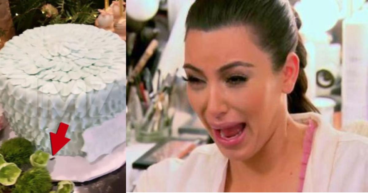 El pastel de Dream Kardashian tenía UNA CUCARACHA