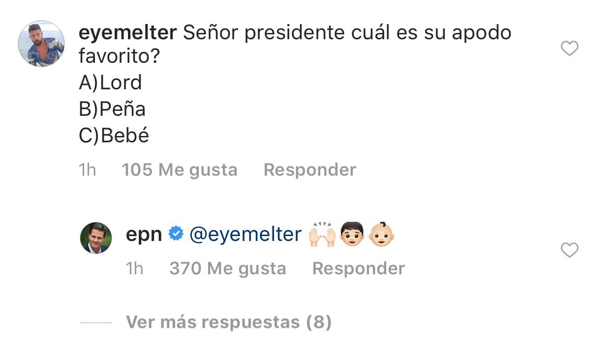 Enrique Peña Nieto se despide en Instagram