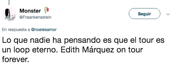 Edith Marquez anuncia concierto sin datos