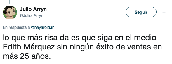 Edith Marquez anuncia concierto sin datos
