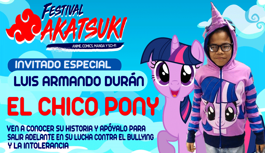 NiÃ±o Pony y El hijo del sol y la luna se encuentran en convenciÃ³n
