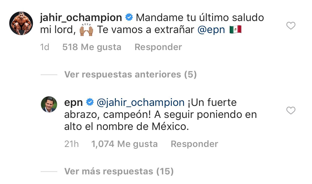 Enrique Peña Nieto se despide en Instagram