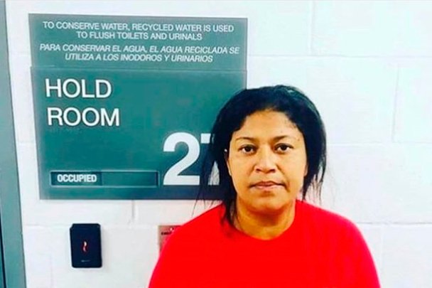 Detienen a migrante hondureña que se quejó de los frijoles