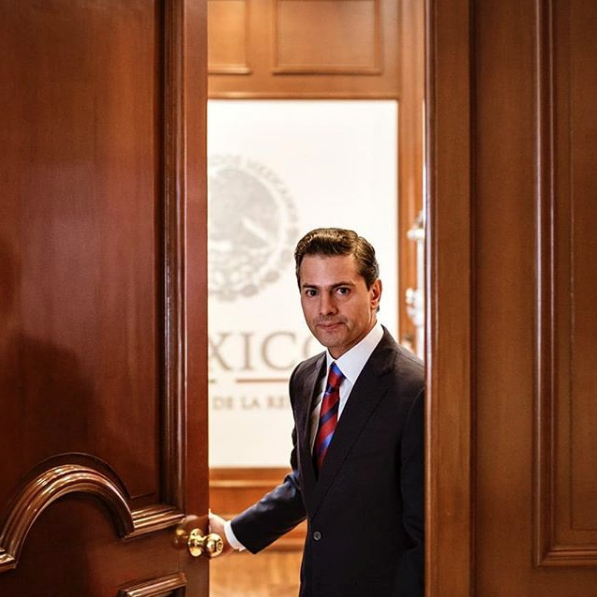 Enrique Peña Nieto se despide en Instagram