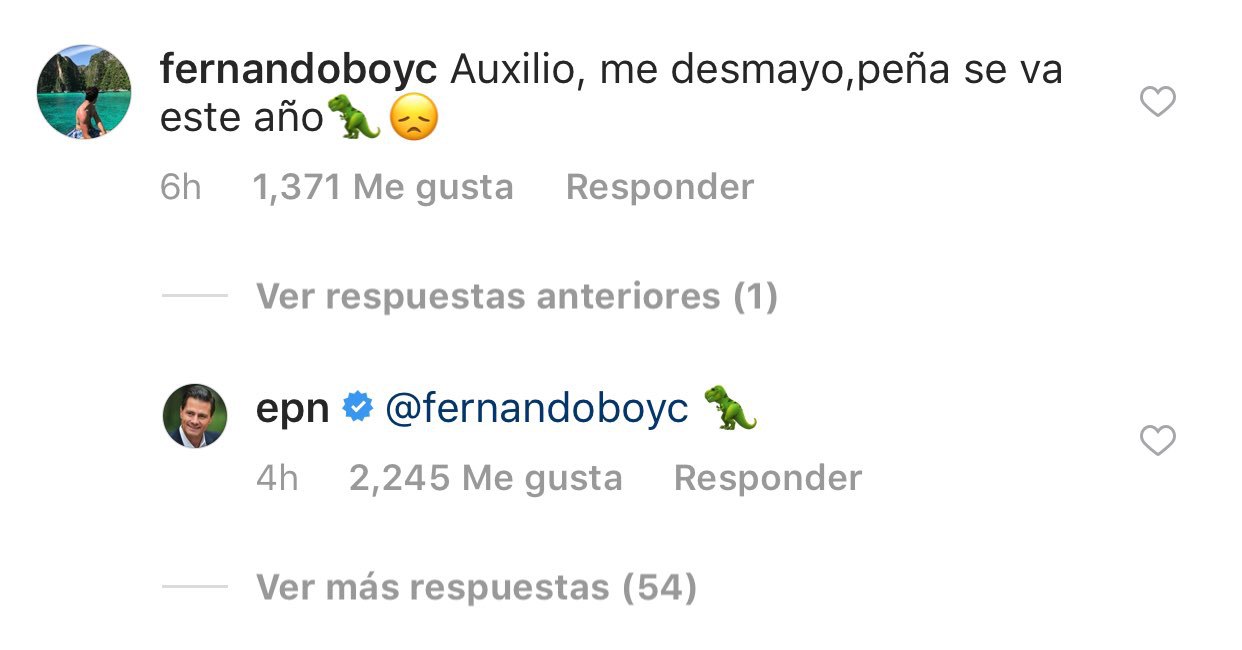 EPN Responde comentarios en Instagram