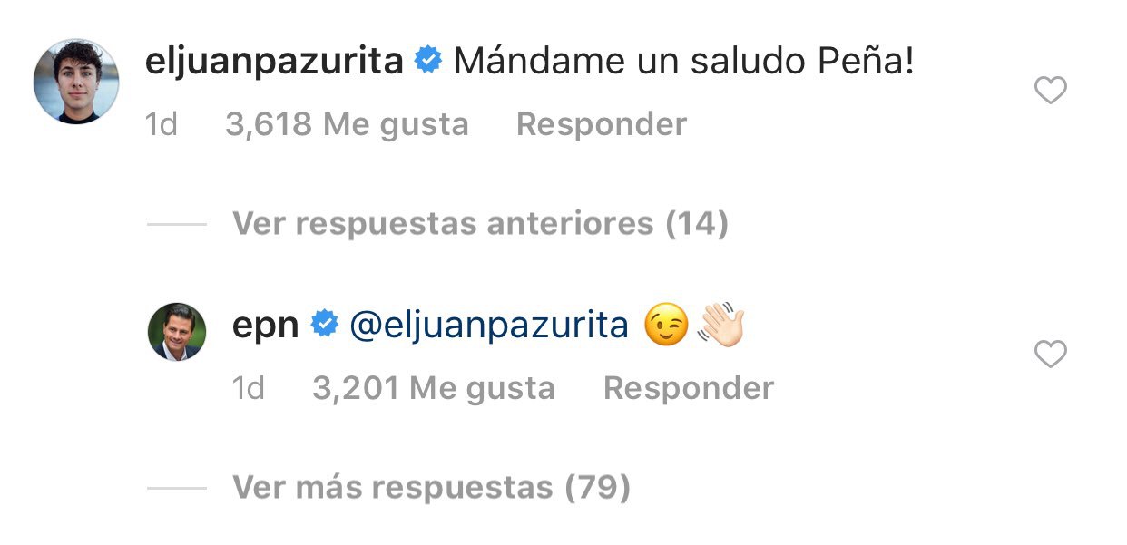 Pena Nieto se despide en Instagram