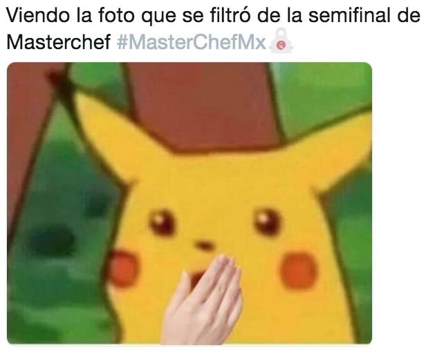 Filtran escena de la final de Master Chef MX