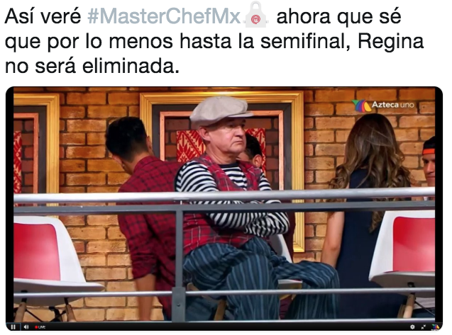 Filtran escena de la final de Master Chef MX