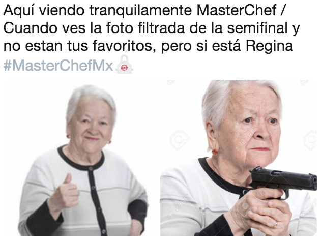 Filtran escena de la final de Master Chef MX