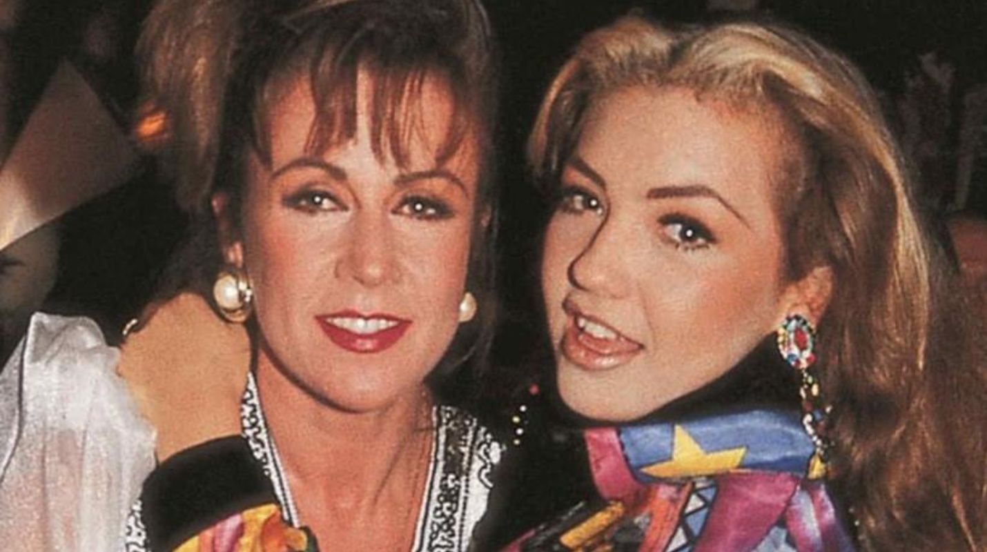 Laura Zapata se enfrenta con Thalía por su padre