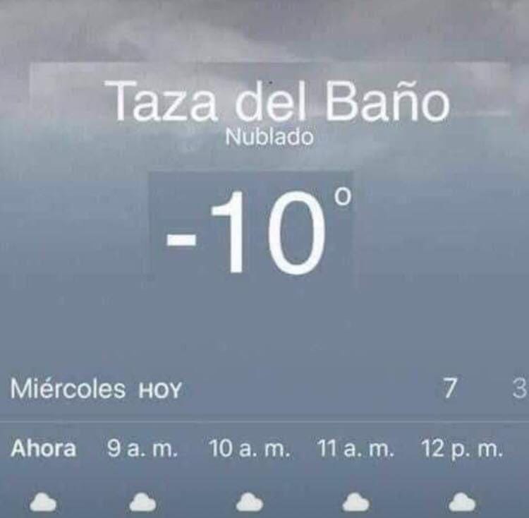 Memes del frío