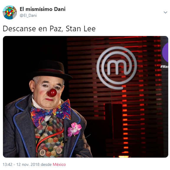 Memes de la muerte de Stan Lee