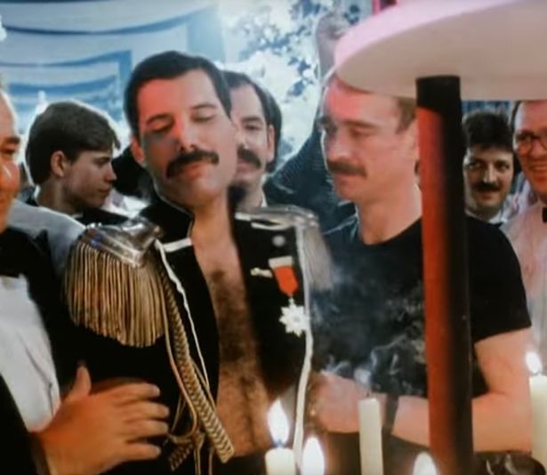 Paul Prenter y Freddie Mercury