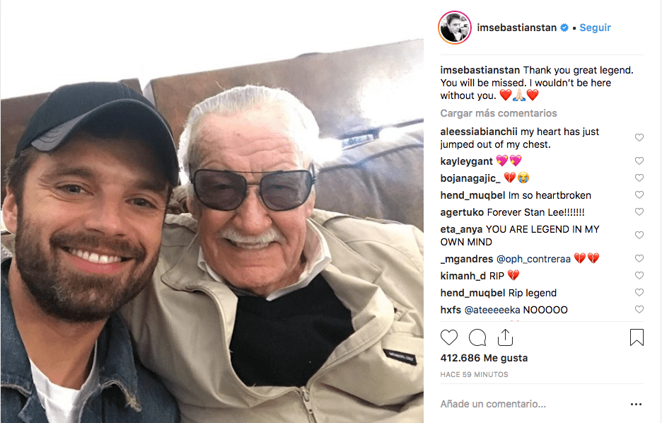 Reacciones a la muerte de Stan Lee