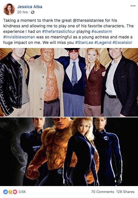 Reacciones a la muerte de Stan Lee