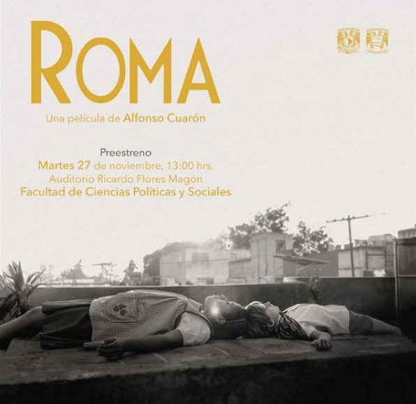 En qué cines proyectan Roma