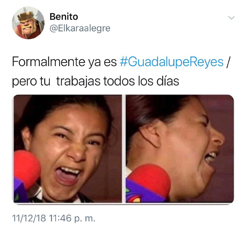 Mejores memes del Guadalupe Reyes