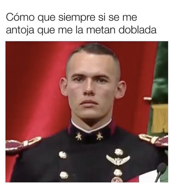Cadete de la toma de protesta