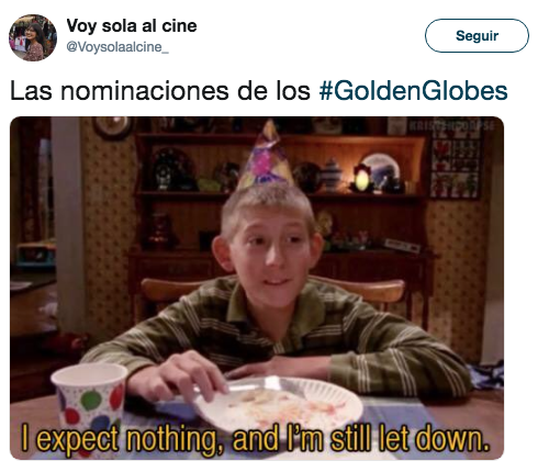 Reacciones a las nominaciones de los Golden Globe