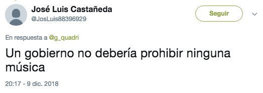 Criticas a Gabriel Quadri por querer prohibir música navideña