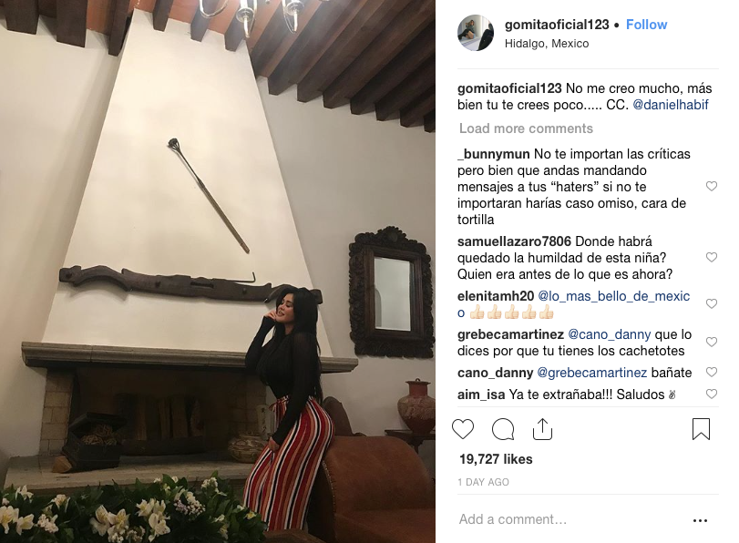Gomita respondió a sus haters y quedó como campeona