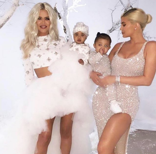 Así festejaron la navidad las Kardashian