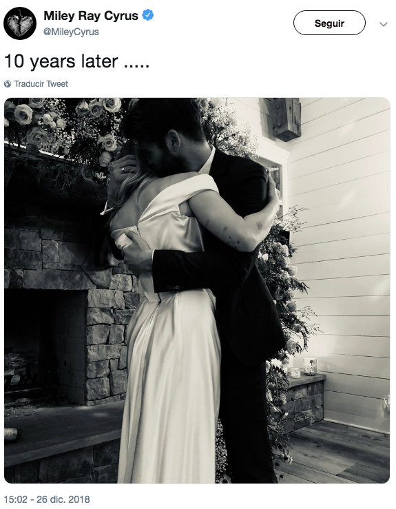 Las fotos de la boda secreta de Miley Cyrus y Liam Hemsworth