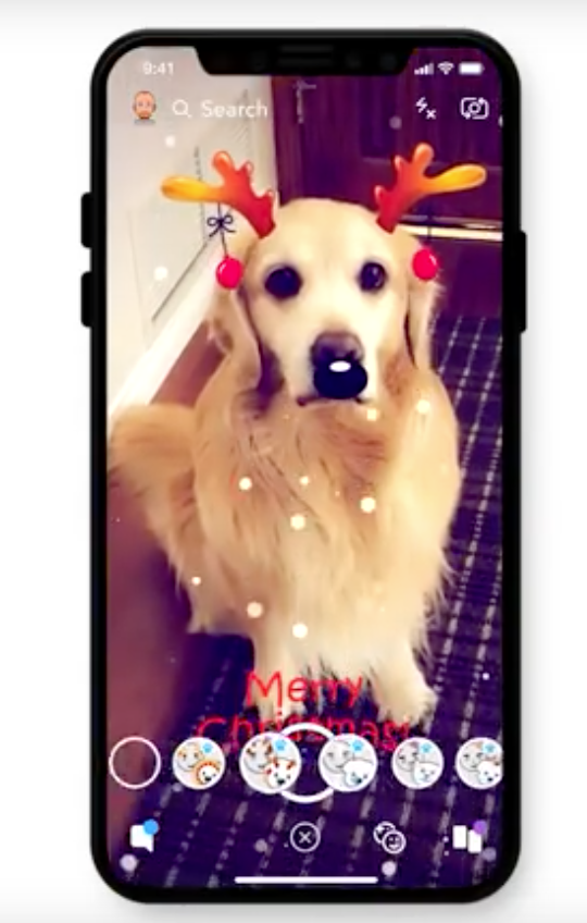 Snapchat lanza filtros PARA perritos
