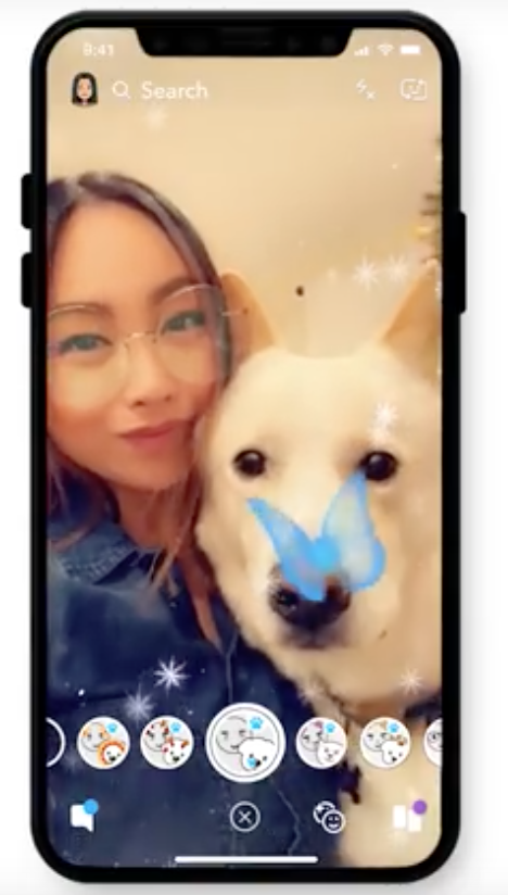 Snapchat lanza filtros PARA perritos