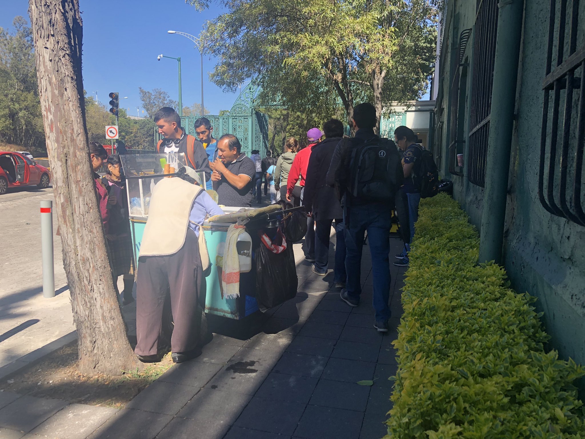 Así fue la apertura de Los Pinos