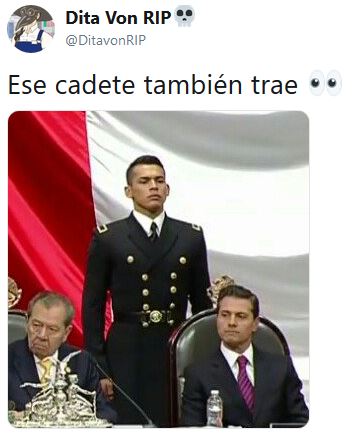 Memes del Cadete en discuro de AMLO en Cuarta Transformación