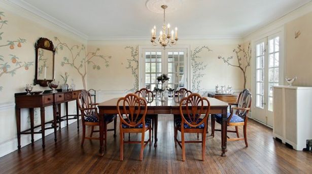 El gran comedor de la casa de Mi pobre angelito