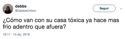 Los mejores tweets del como van con su tóxico