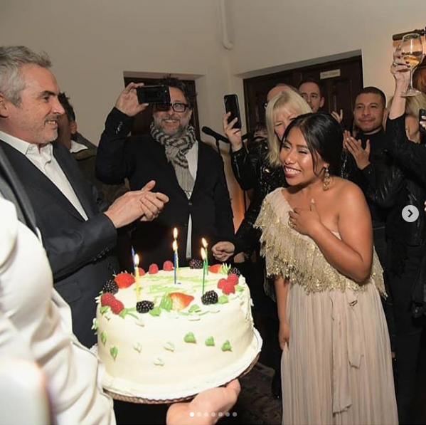 Así festejó su cumpleaños Yallitza Aparicio