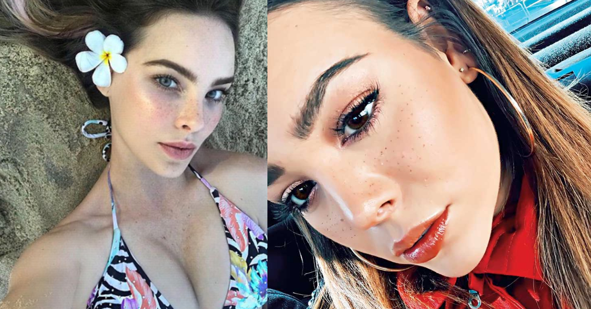 Belinda y Danna Paola se enfrentan en redes por pecas