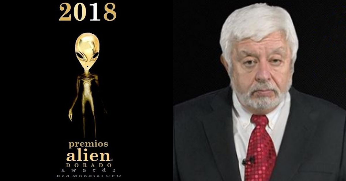 Jaime Maussan Gana Premio Alien Dorado 2018, Jaime Maussan, Premios Alien Dorado 2018, Tecer Milenio, Premio, Aliens