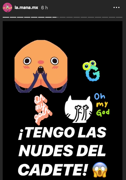 Filtran supuesto pack de Cadete