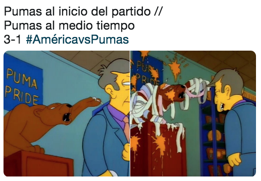 Memes del América Pumas 2018