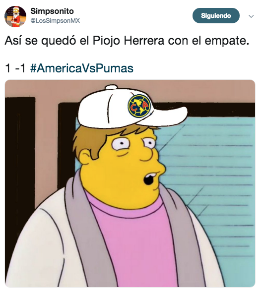 Memes del América Pumas 2018