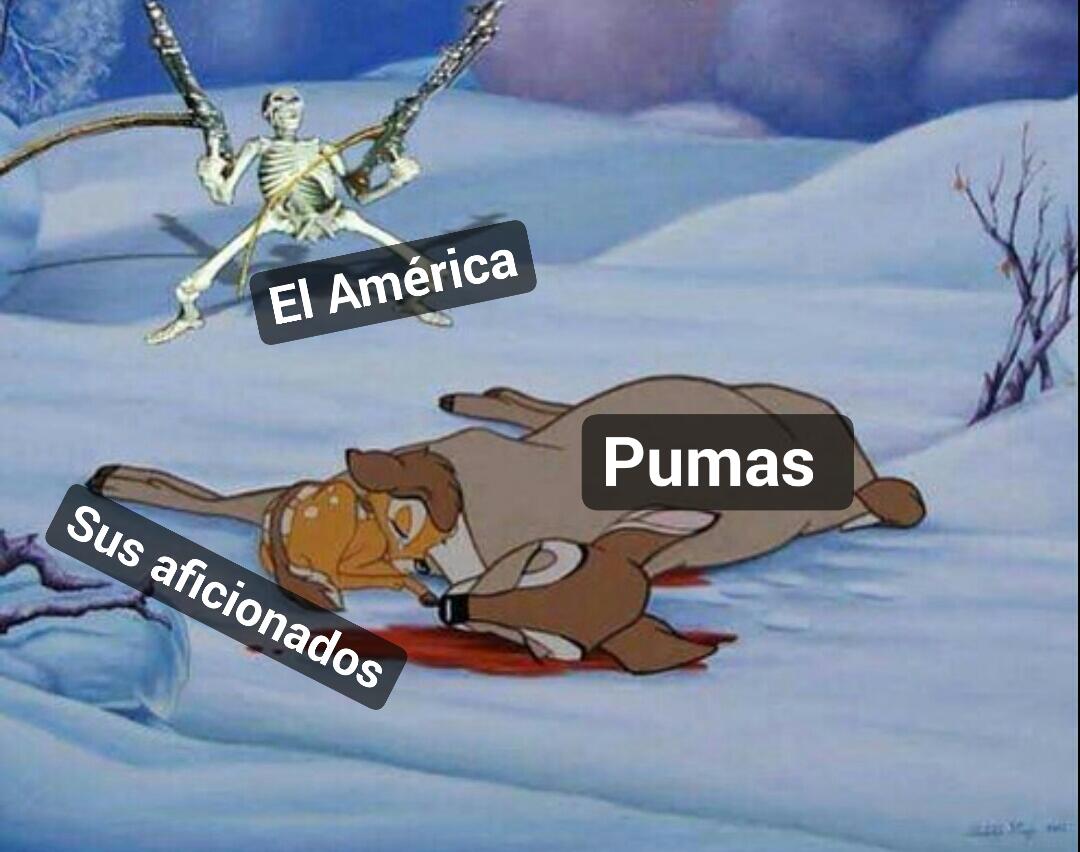 Memes del América Pumas 2018