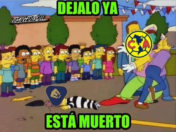 Memes del América Pumas 2018
