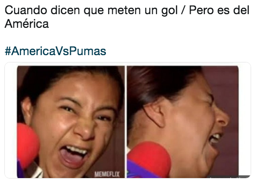 Memes del América Pumas 2018