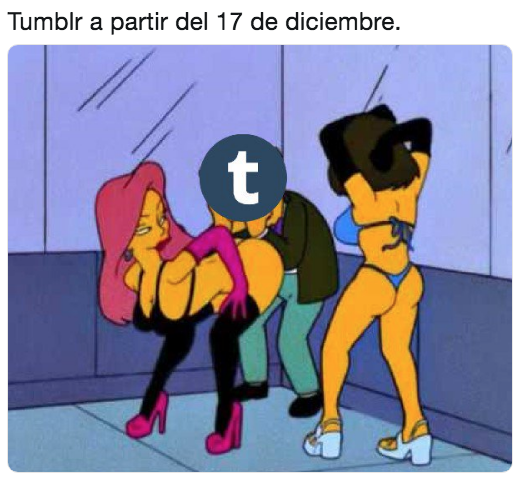 Memes porque quitaron porno de Tumblr