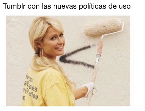 Memes porque quitaron porno de Tumblr
